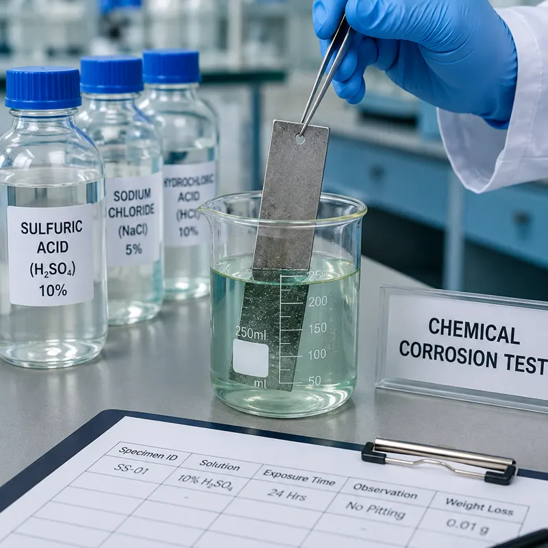 Chemical Corrosion Test